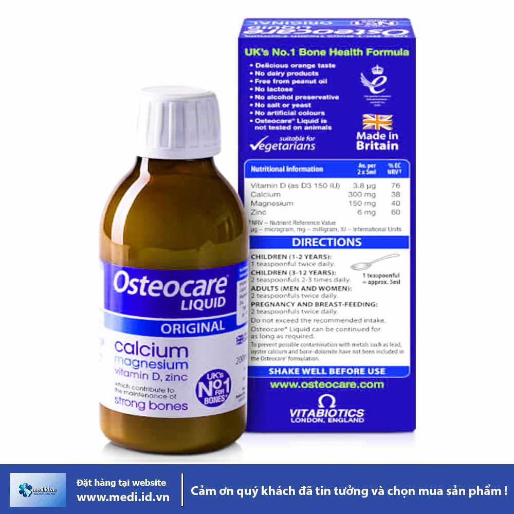 Calci Vitabiotics osteocare liquiud
