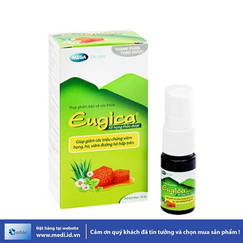 Xịt họng Eugica